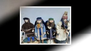 Куклы в национальных костюмах народов России