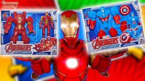 МЕХАНИЧЕСКИЙ КОСТЮМ: ЖЕЛЕЗНЫЙ ЧЕЛОВЕК И КАПИТАН АМЕРИКА! МСТИТЕЛИ MARVEL - ПРОТИВОСТОЯНИЕ!