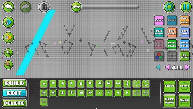 Slopes Only BUILDING CHALLENGE - Geometry Dash смотреть онлайн
