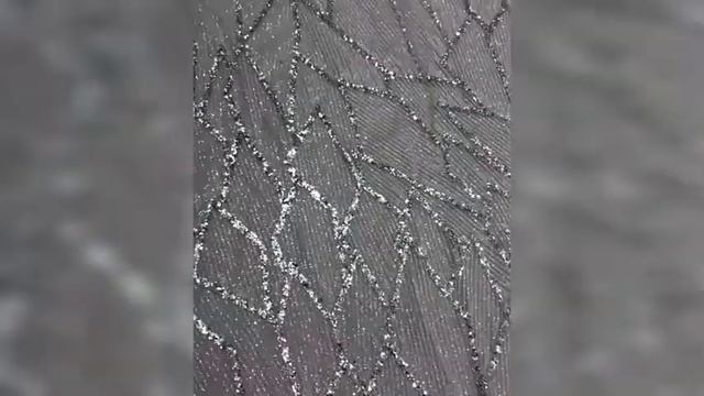 Ткань глиттер ромб серебро, супер тренд 2020 смотреть онлайн