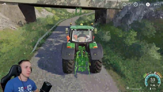 ШОК! БАГ! Бесконечная трава из выравнивателя! Farming Simulator 19 смотреть онлайн