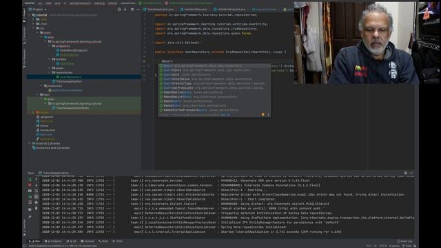 Video 002: Designing endpoints with MySQL Springframework смотреть онлайн