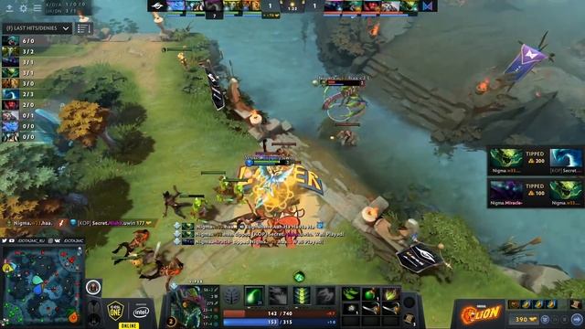 МИРАКЛУ ДАЛИ КАРТУ ТЕХ ЛУЗА | СОВЕРШИТ ЛИ ОН ЧУДО? | SECRET vs NIGMA ESL One Birmingham Dota 2 смотреть онлайн