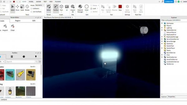 Pool Rooms Roblox Studio Showcase