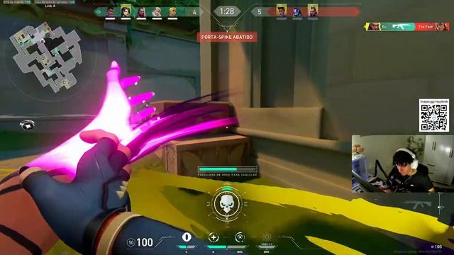 ? VALORANT AO VIVO?TENTANDO PEGAR PLATINA ?#5k смотреть онлайн