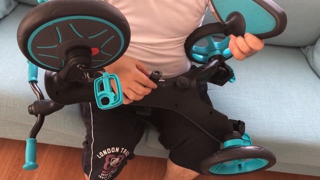 Globber Explorer Trike 4 in 1 Bebek Bisikleti Kurulumu, Özellikleri смотреть онлайн