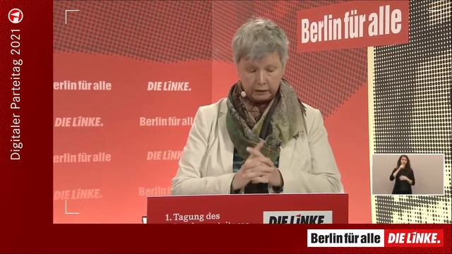 Katina Schubert auf dem Digitalen Landesparteitag DIE LINKE. Berlin смотреть онлайн