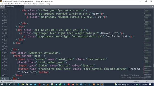 54. Creating Seat Booking | PHP, MySQL (XAMPP Server) | Backend Online Bus Booking смотреть онлайн