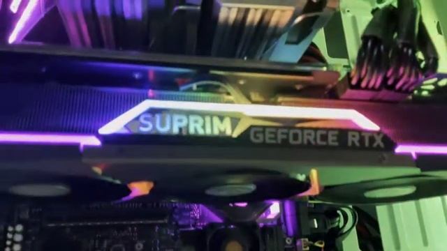 MSI RTX 3070 SUPRIM X 8G смотреть онлайн