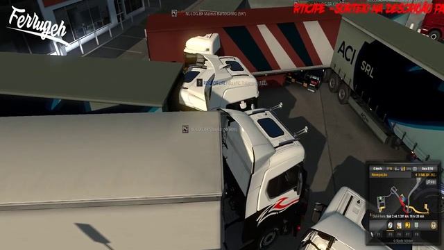? LIVE EURO TRUCK SIMULATOR 2 MP 1.30 + SORTEIO | HD G27 | смотреть онлайн