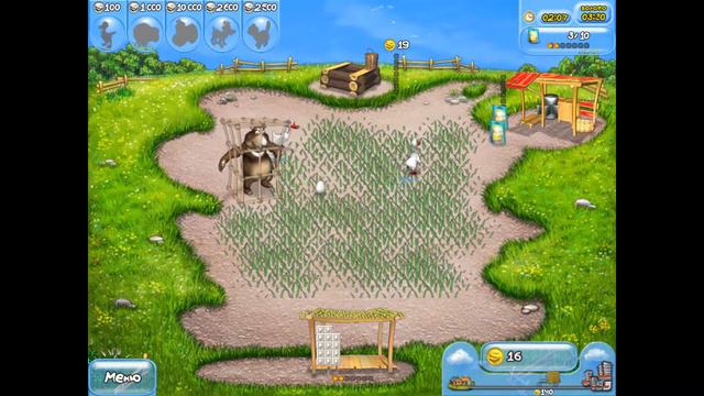 Веселая Ферма Уровень 4 Веселые Мишки смотреть онлайн