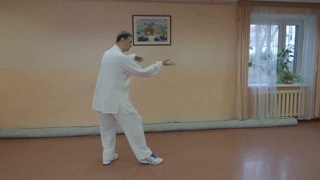 Тайцзицюань. Ур17 Ушу тайцзи цигун  Hunyuan Tai Chi 48 Forms 17 Lesson wushu taiji qigong