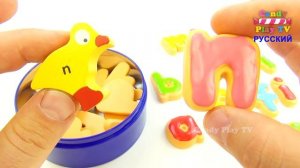 Учим английский алфавит с животными  | Учим названия животных | Учим буквы английского алфавита