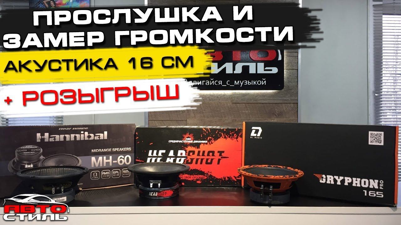 Бюджетная акустика 16 см. Сравнительная прослушка  Бонус. Битва фронтов