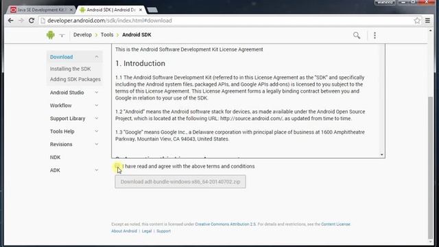 Android Tutorial -1- How to download and install android sdk/jdk step by step смотреть онлайн