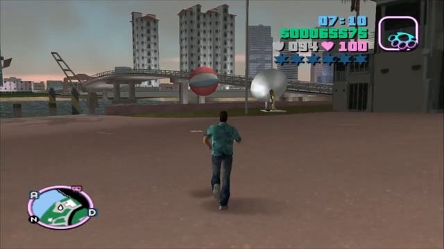 Vice City PS4 - Secret Beachball mini game смотреть онлайн