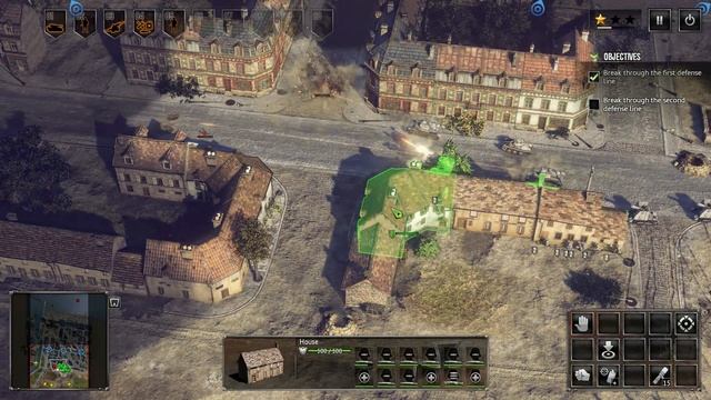 Sudden Strike 4 - Road To Dunkirk - German Campaign - Mission 2 - Battle of Dunkirk - Part 1/2 смотреть онлайн
