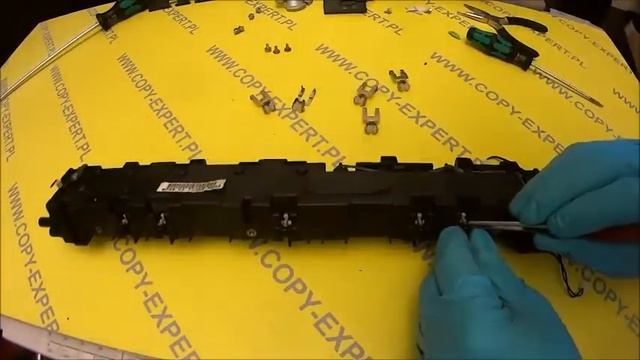 RICOH AFICIO MP1600 MP2000 AF2015 wymiana wałków grzejnych separtorów termistora смотреть онлайн