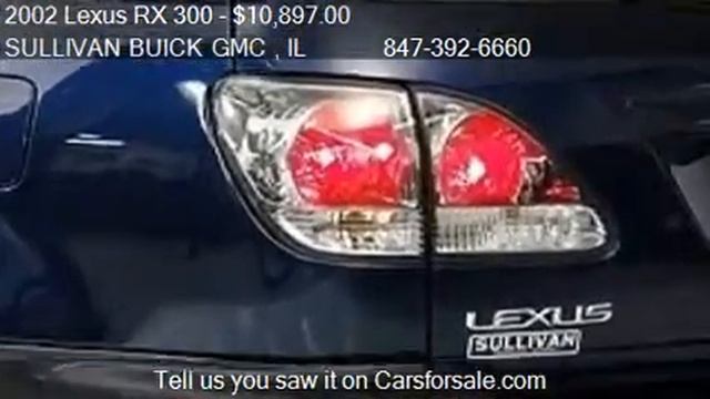 2002 Lexus RX 300 300 - for sale in ARLINGTON HEIGHTS , IL 6 смотреть онлайн