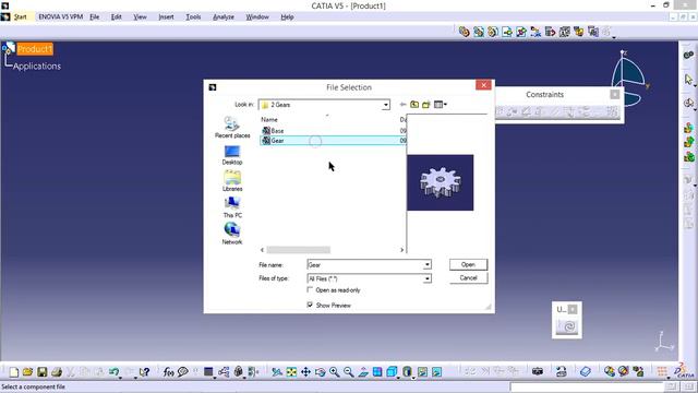 2 Gears Animation in CATIA | CATIA V5 Tutorial | Engineer AutoCAD смотреть онлайн