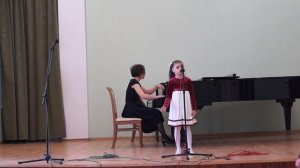 "Божья коровка" муз.И.Брамса, русский текст Александровой