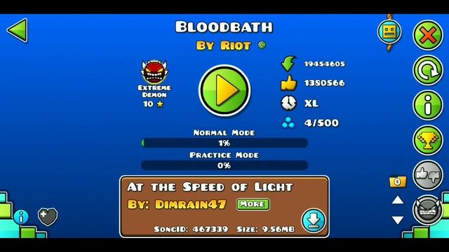 Bloodbath взломали?!|Geometry dash| смотреть онлайн