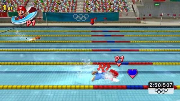 Mario & Sonic at the Olympic Games (Wii) [4K] - Circuit Mode (Master's Class)