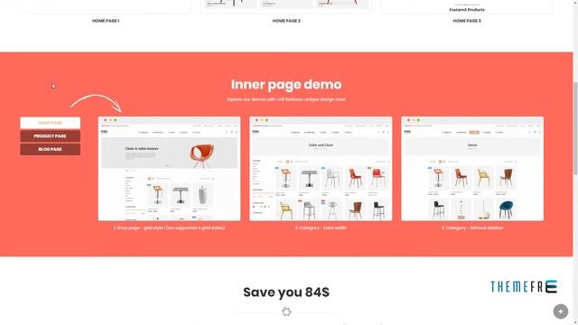 DSK - Furniture Store WooCommerce WordPress Theme Rene Naomi смотреть онлайн