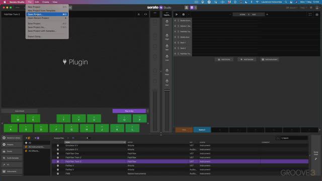 02. Application & Project Toolbar