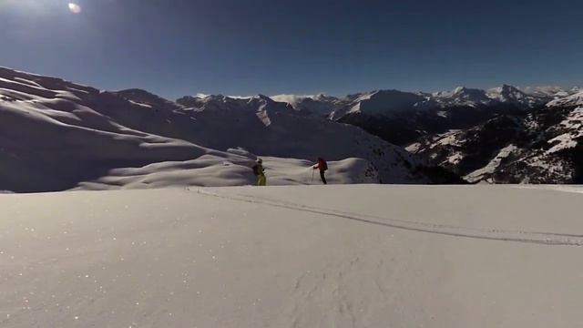 Scialpinismo in Val Monastero (Alto Adige) Piz Chavalatsch mt. 2758 смотреть онлайн