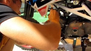 ПИТбайк плохо заводится на холодную