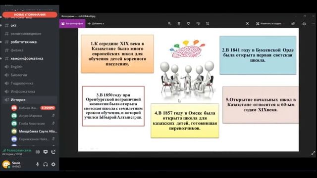 "Онлайн-уроки Истории с помощью платформы Discord и Zoom в условиях дистанционного обучения смотреть онлайн