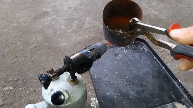 Припой из плат и контактов. Добыча бензиновой горелкой смотреть онлайн