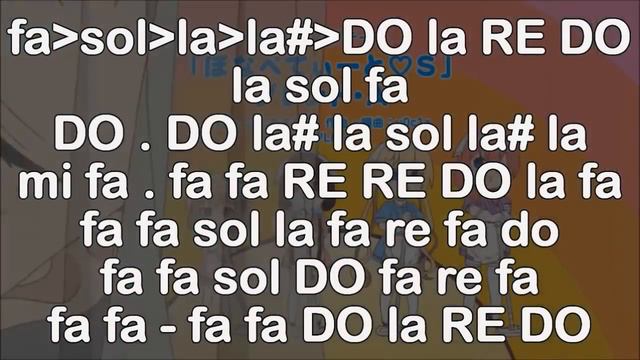 Bon Appétit♡S • Blend S Opening - Notas flauta dulce смотреть онлайн