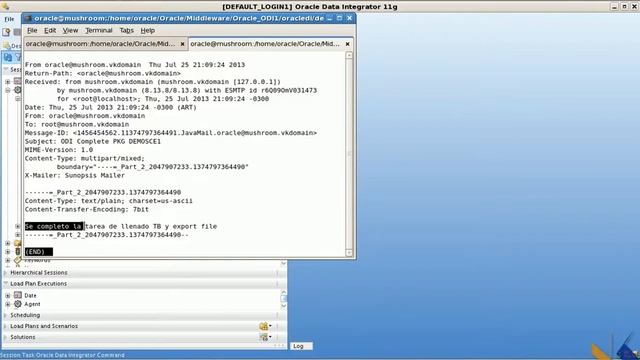 Oracle Data Integrator ODI - Ejecutar Escenario смотреть онлайн