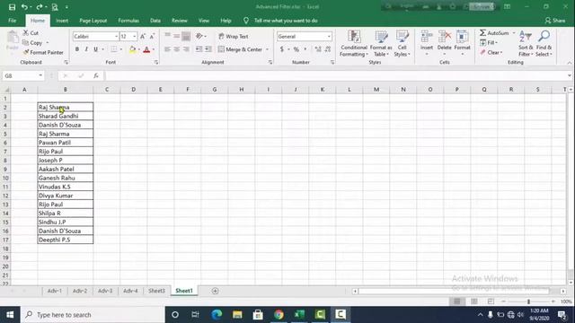 How to find Duplicate Names in Excel смотреть онлайн