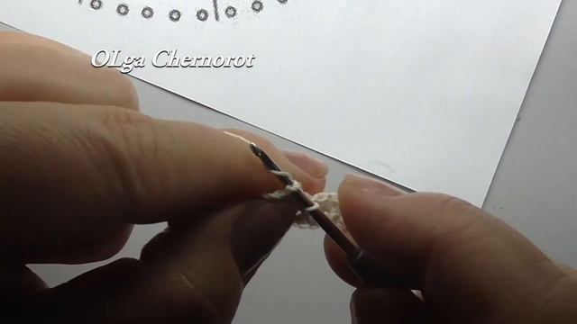 Ажурный мотив ЦВЕТОК для КРАСИВОЙ летней кофты №1