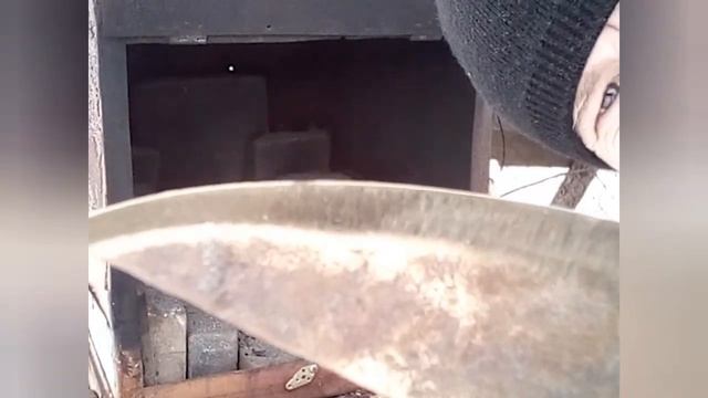 Простой нож, чистовая ковка смотреть онлайн