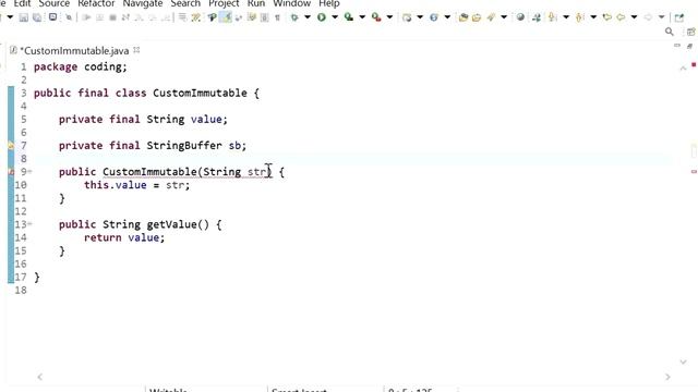 How To Create Own Immutable Class In Java смотреть онлайн