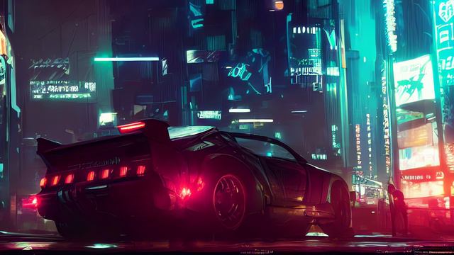 RELICS — Relaxing Cyberpunk 2077 ambient background music with rain [Season 3: Part 10] смотреть онлайн