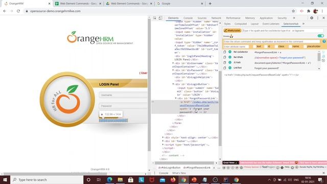 Selenium Tutorial for Beginners 12 - Selenium WebDriver - WebElement Commands смотреть онлайн
