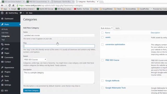WordPress Categories смотреть онлайн
