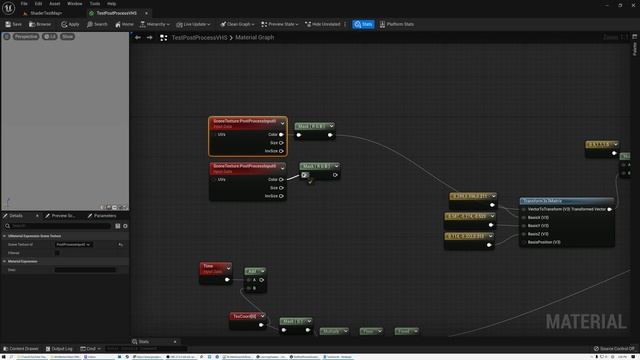 Post Process VHS Filter - Shader Graph Basics - Episode 59 смотреть онлайн