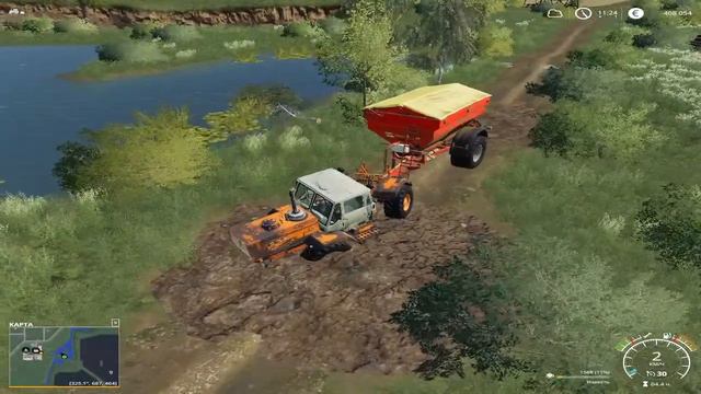 Farmain simulator 19: Карта рассвет Посадка поля смотреть онлайн