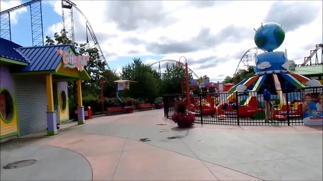 Six Flags New England: Around the Park VLOG / August 23, 2014 / Visit 3 / Part 1 of 3 смотреть онлайн