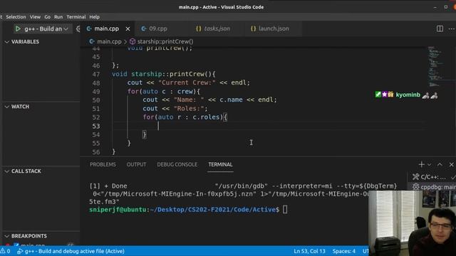 CS 202 Computer Science II: Fall 2021 Video 6 Livestream смотреть онлайн