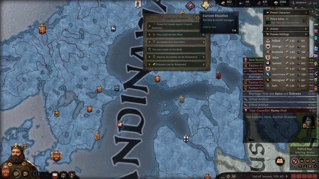 [FIN] Pelataan Crusader Kings 3 - Osa 49 Hallitsija vaihtuu jälleen смотреть онлайн