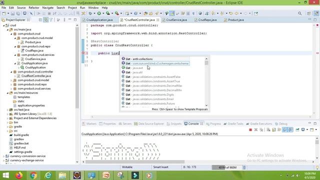 Part 1 - Angular 8 (5 or above) + Java Springboot + hibernate JPA + h2/mysql database CRUD demo смотреть онлайн