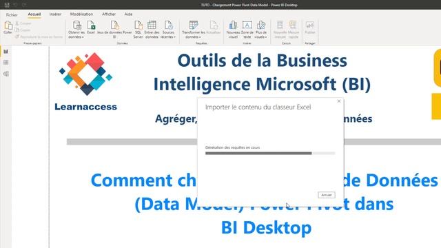 BI Desktop - Comment Importer un Modèle de données Power Pivot ? смотреть онлайн