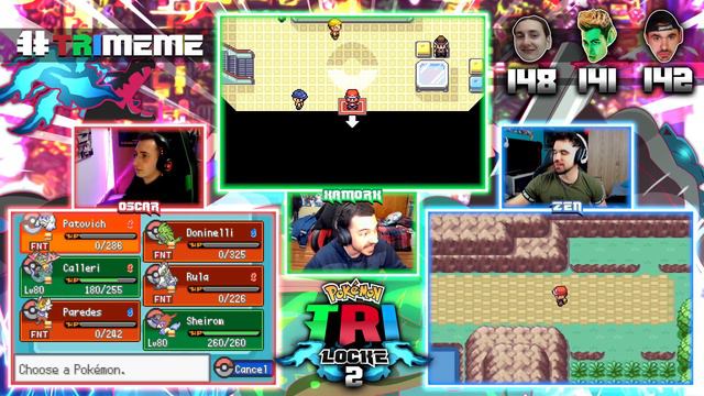 ¡LOS RIVALES DELETEADORES!☠️ - Pokémon ✨TRILOCKE 2✨ #33 смотреть онлайн